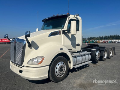 2019 Kenworth T680 8x4 Tri/A Day Cab Truck Tractor