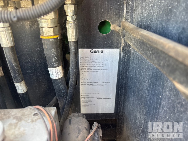 ELEVADOR TIJERA 2016 GENIE GS3369RT