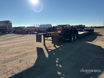 2023 Brandt H650 Tri/A Double Drop Removable Gooseneck 65 Ton 2 3 2 Combination Remorque Surbaissée