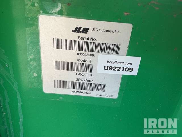 ELEVADOR ARTICULADO 2017 JLG E400AJPN