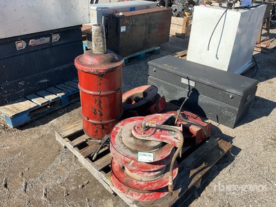Quantity of (4) Reelcraft 7650-0HP Hose Reel