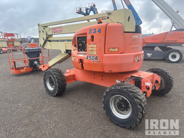 ELEVADOR ARTICULADO 2013 JLG 4WD 450ASERIESII