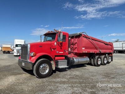 2013 Peterbilt 365 8x4 Tri/A Dump Truck