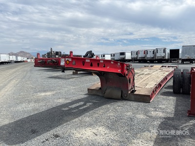 2013 Cozad X2 16-Wheel Removable Gooseneck Lowboy Trailer