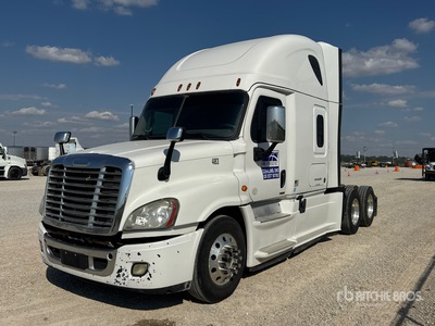2017 Freightliner Cascadia 125 6x4 3- Achs Sattelzugmaschine mit Schlafkabine