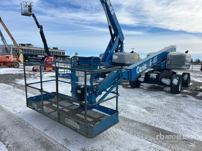 2014 Genie S-65 4WD Diesel Telescopic Boom Lift