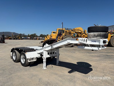 2008 Colron Industries 2 Rows of 4 Low Loader Dolly