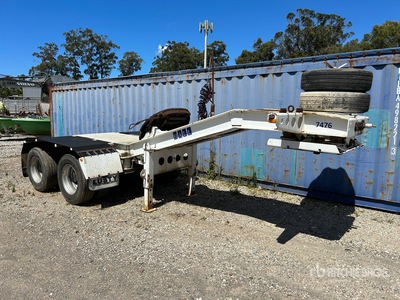 2008 Lusty Colron 2 Rows of 4 Low Loader Dolly