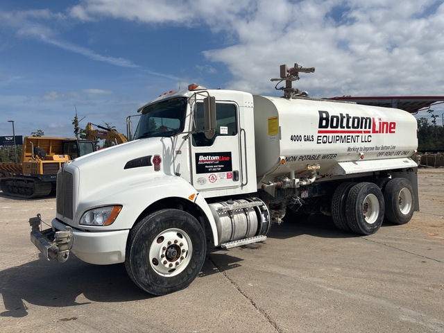 2022 Kenworth T370 4000 gal 6x4 Water Truck