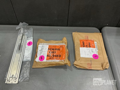 (2) Control Pane Gaskets, (1) Plain Seal, (1) Drawer Slide & Assorted Items