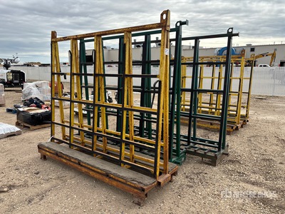 Quantity of (5) Glass Storage Rack