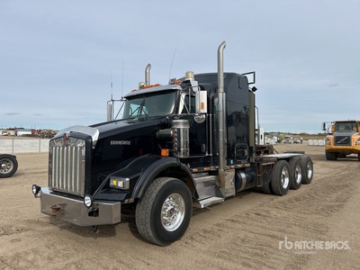 2007 Kenworth T800B 8x6 شاحنة ونش