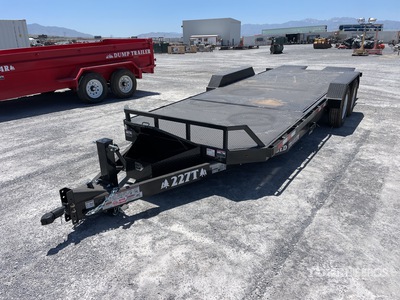 2025 Industrias America 227T 14000 lb 22 ft T/A Aanhangwagen met kanteldek