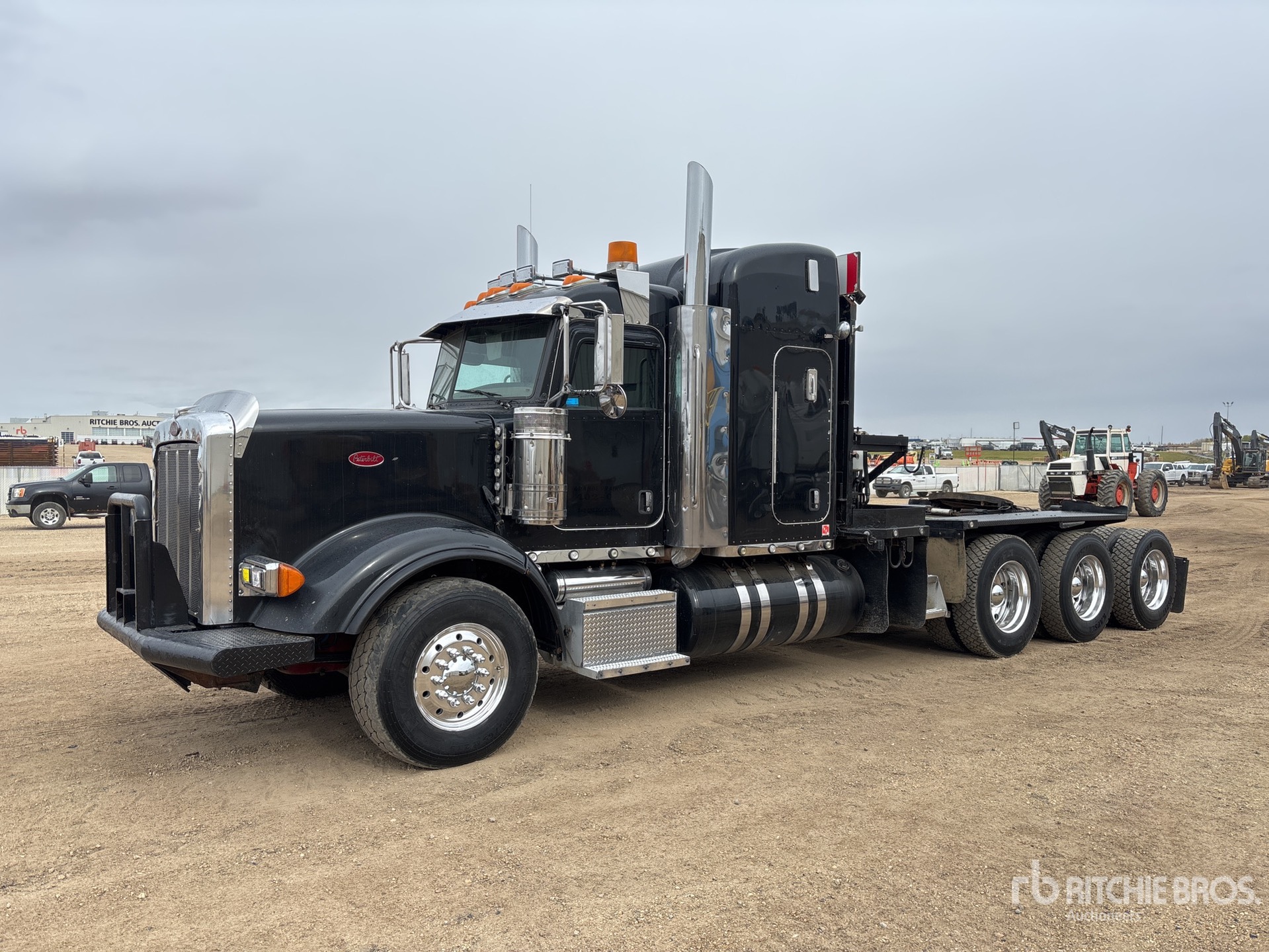 2012 Peterbilt 367 شاحنة ونش