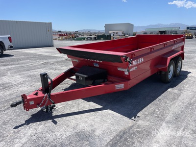 2025 Industrias America 7014R 14 ft T/A Utility Trailer