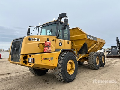 2014 John Deere 300D Series II Articulated Dump Truck