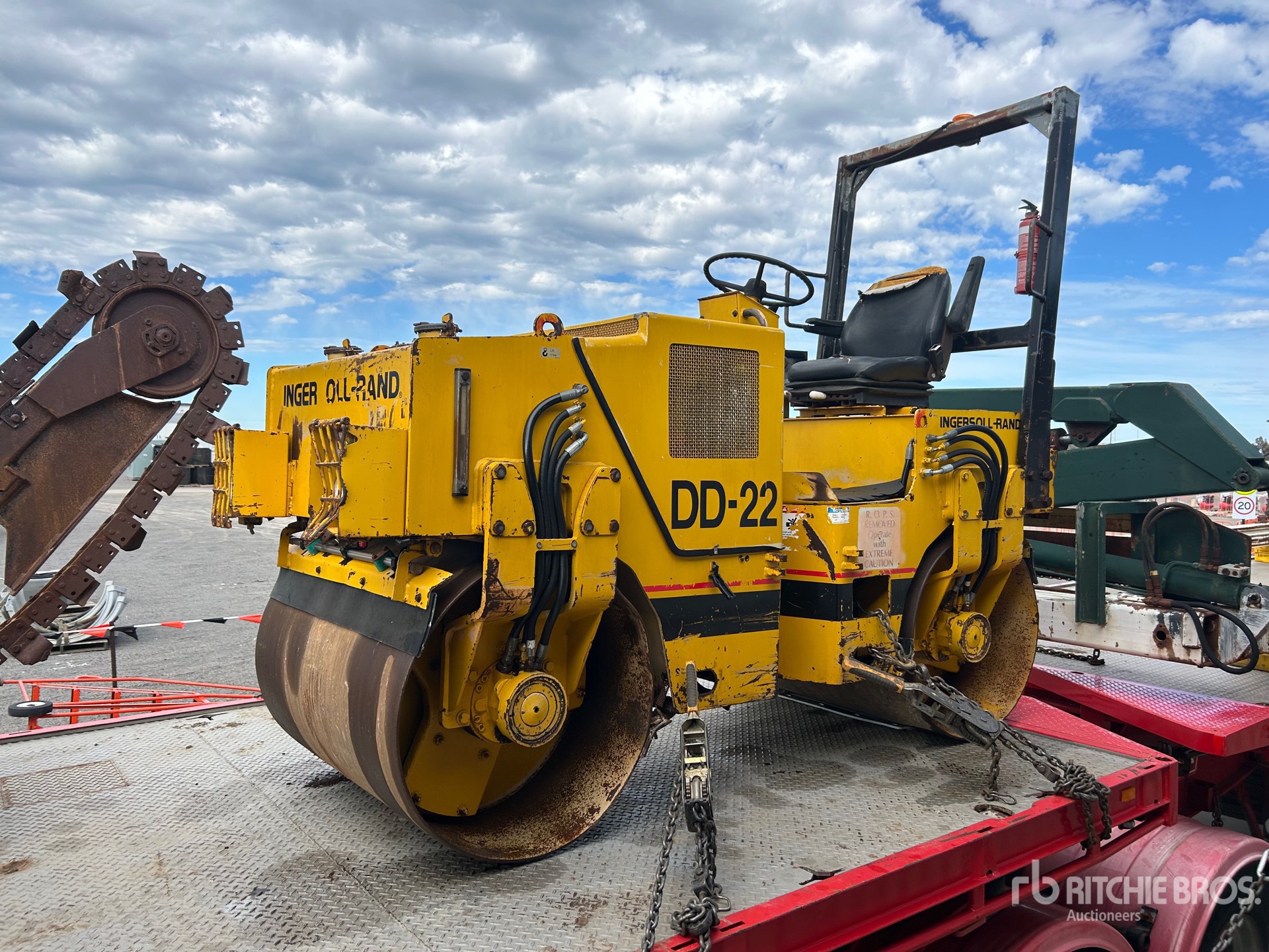 Ingersoll Rand DD22 Double Drum Roller
