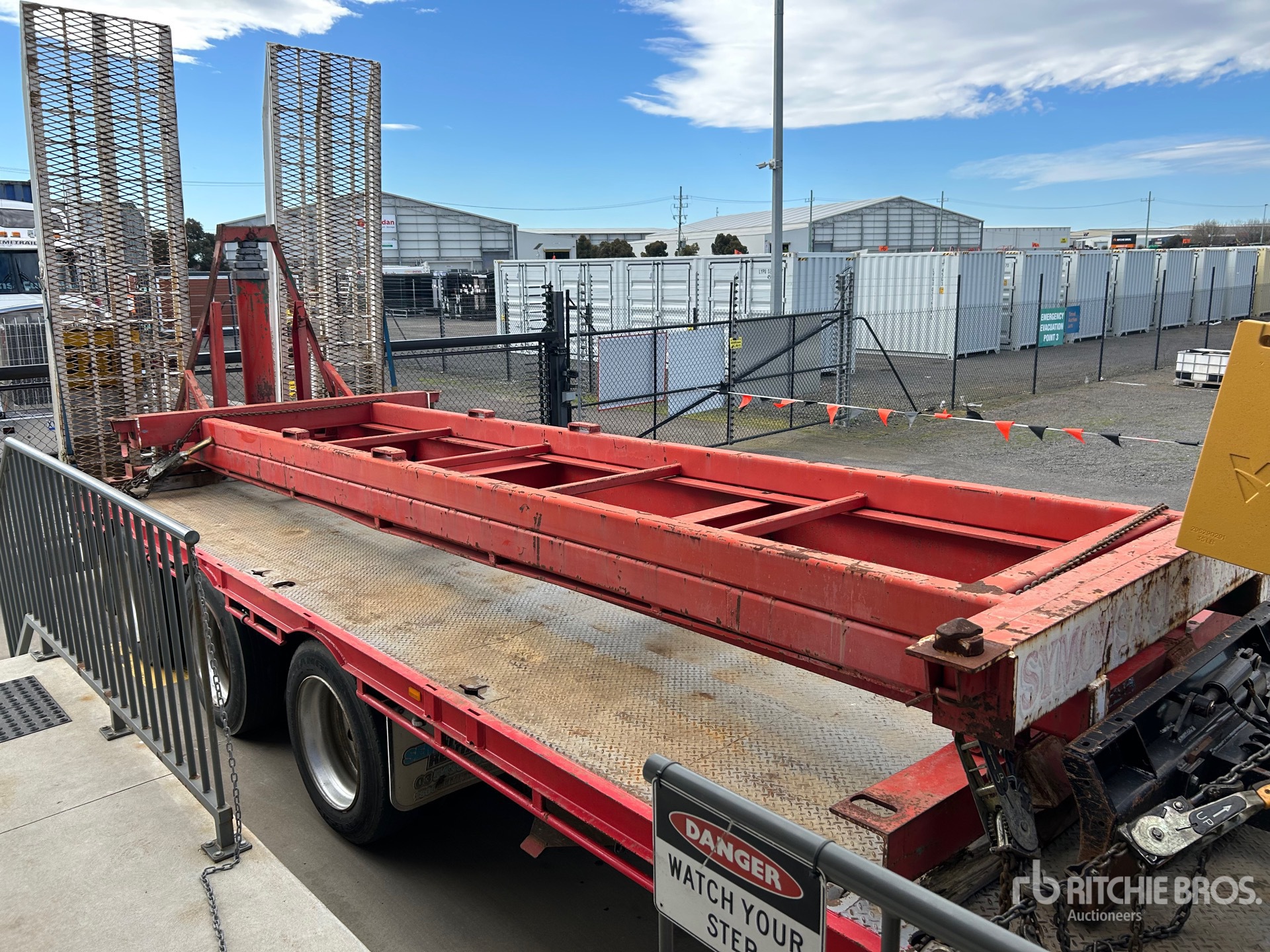 Hydraulic Container Tipper معدات الحاويات المتنوعة