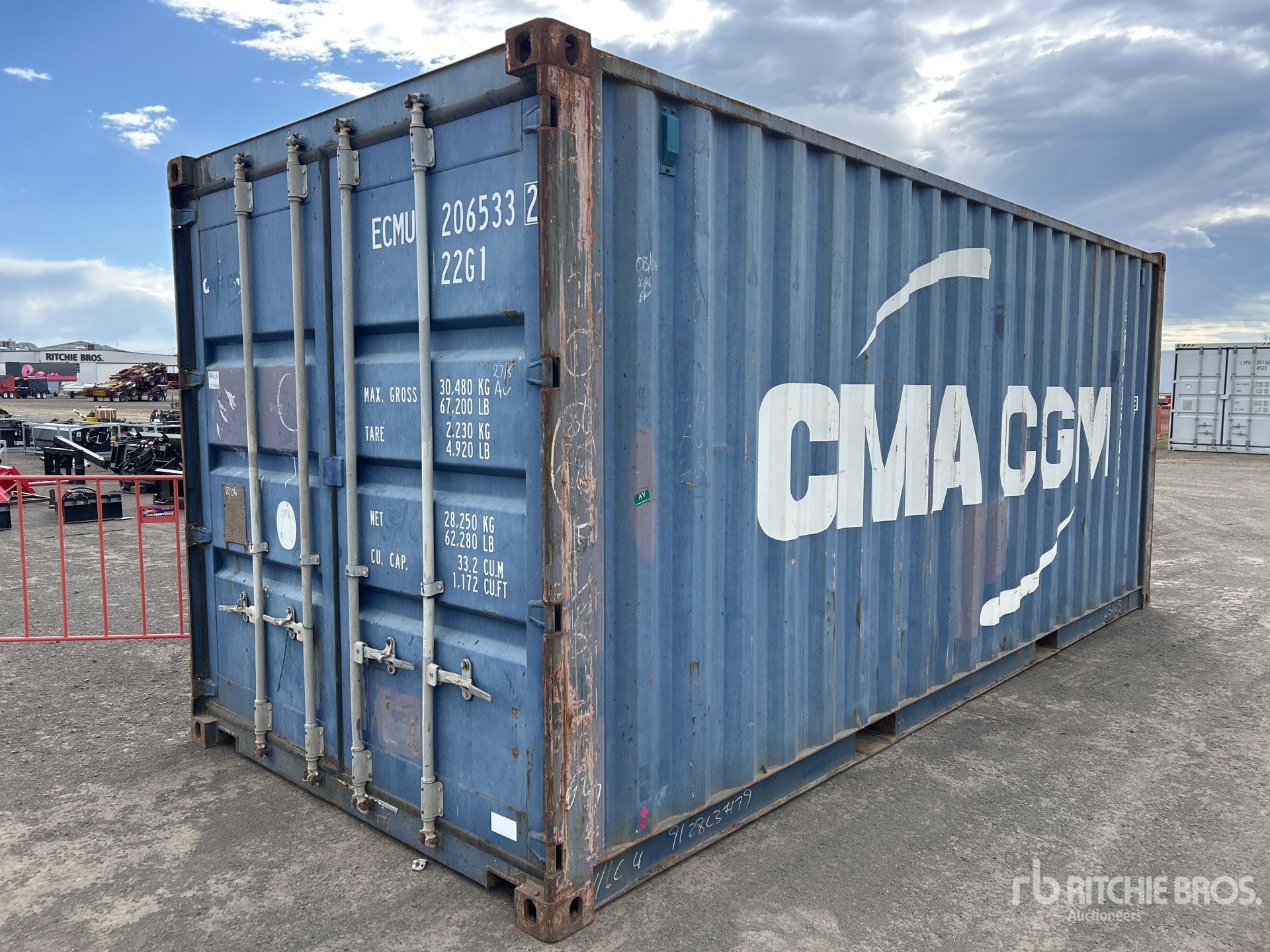 2006 20 ft Conteneur de stockage