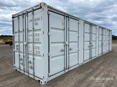 2020 40 ft High Cube Multi-Door Storage Container