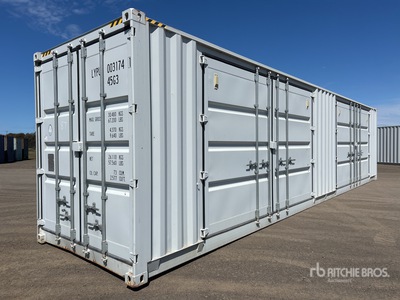 2020 40 ft High Cube Multi-Door Storage Container