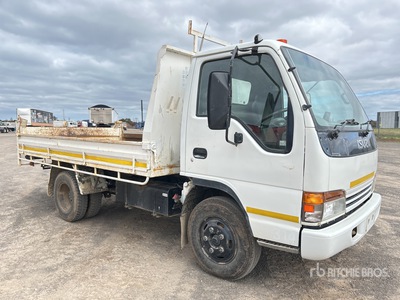 2002 Isuzu NPR200 4x2 S/A Dump Truck