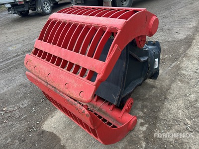 800 mm Material Handling Hydraulic Excavator Grapple