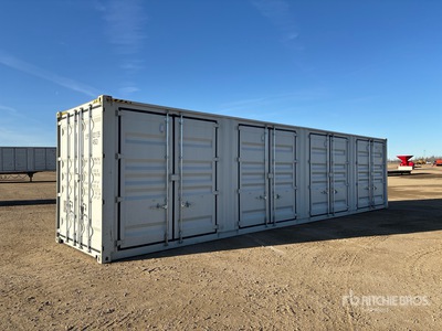 2025 40 ft High Cube Multi-Door حاويات تخزين