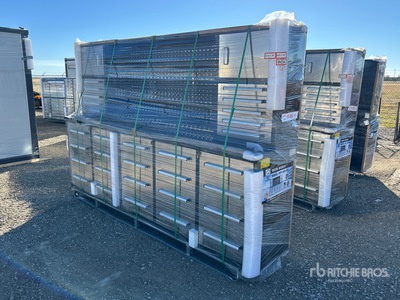 2025 Suihe NWB-30DS -10 10 ft 30-Drawer Stainless Steel Workbench (Unused)