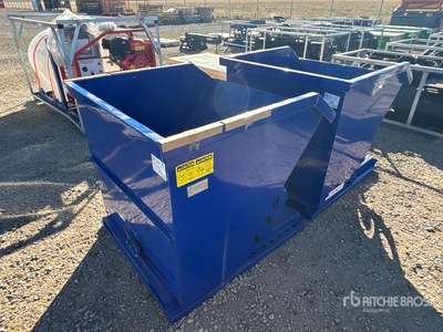 Quantity of (2) 2025 Suihe N-1CY -2 3 ft 7 in Self-Dumping Hopper (Unused)