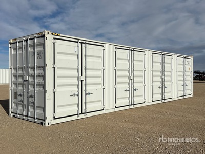 2025 40 ft High Cube Multi-Door Storage Container