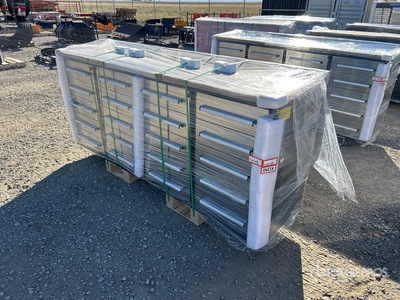2025 Suihe NWB-20DS -7 7 ft 20-Drawer Stainless Steel Workbench (Unused)