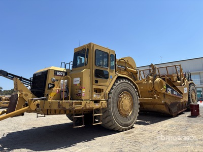 2007 Cat 657G Motor Scraper