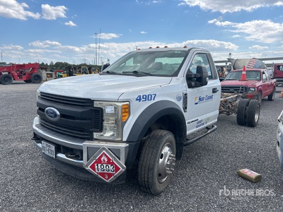 2017 Ford F-550 XL 4x4 Cab and Chassis (Inoperable)