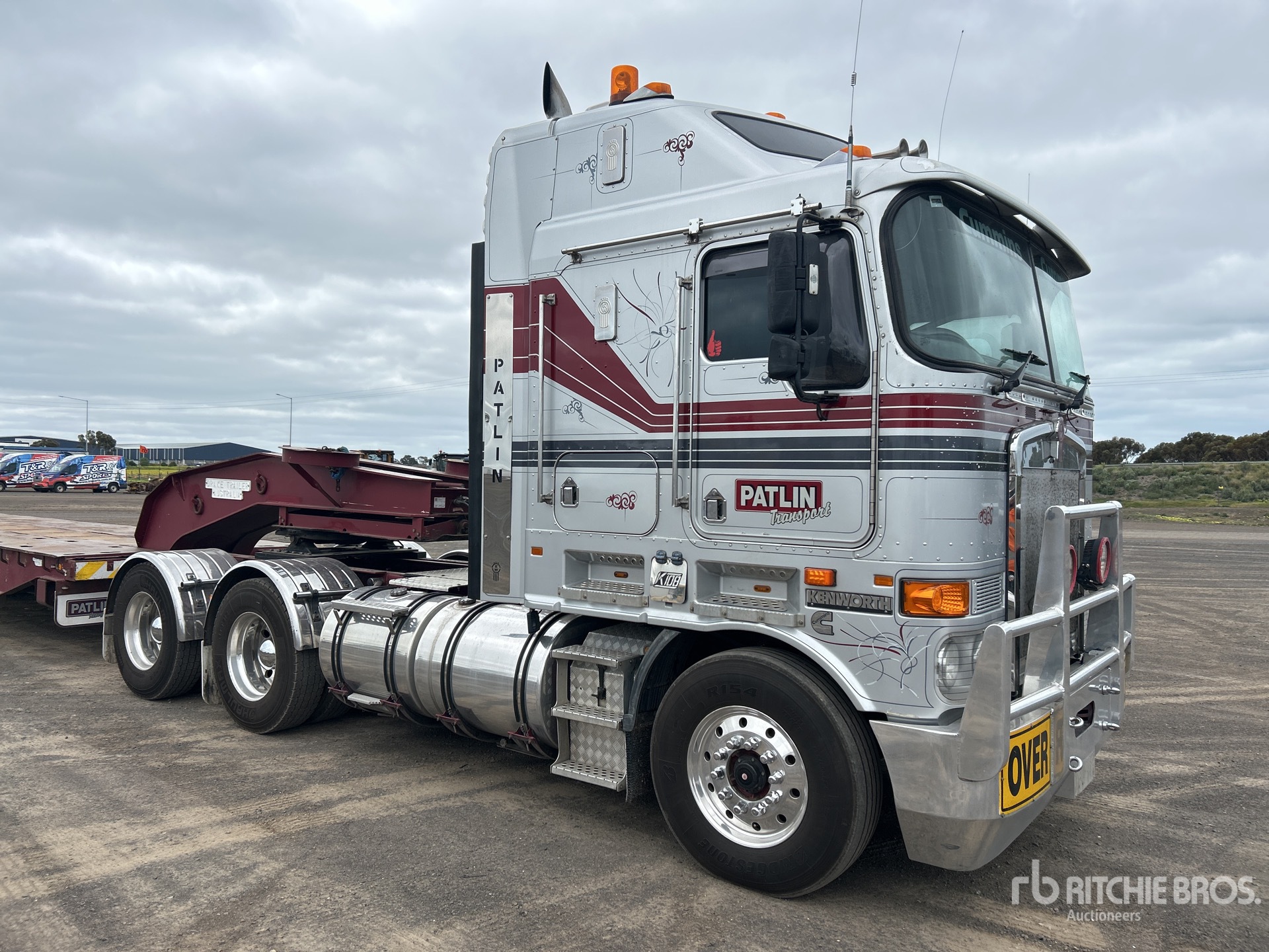 2008 Kenworth K108 Aerodyne 6x4 Sleeper Truck Tractor