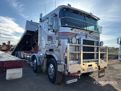 2003 Kenworth K104 8x4 Twin-Steer Sleeper Rollback Truck