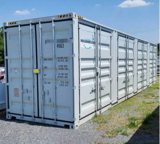 High Cube Multi-Door Storage Container (Unused)