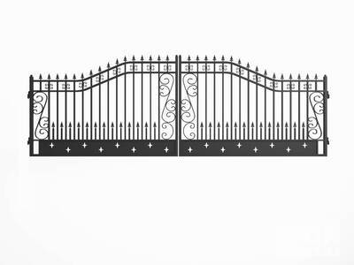 Greatbear Wrought Iron Puerta de entrada (Unused)