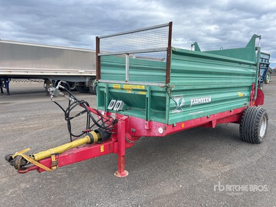 2008 FarmTech Minifex 550 S/A Manure Spreader