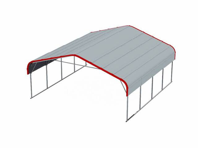 Golden Mountain M2020 Metal Carport (Unused)