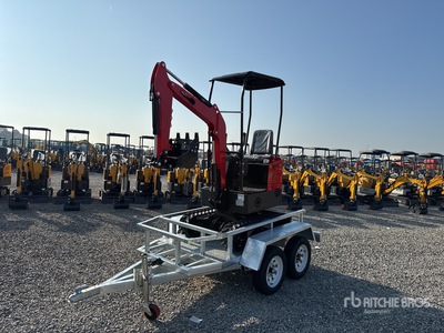 2025 JPC HT12 on Trailer حفارة صغيرة (Unused)