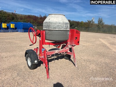2021 Imer S350R Betonniere Portable Concrete Mixer (Inoperable)