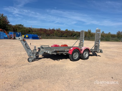 Hubiere TPG352 T/A Remorque 2 Essieux Geräteanhänger