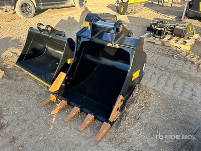 2025 Trojan 120 35 in QC Digging Excavator Bucket (Unused)