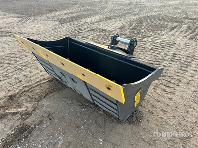2025 Trojan 120 60 in Q/C Hydraulic Tilting Excavator Bucket (Unused)