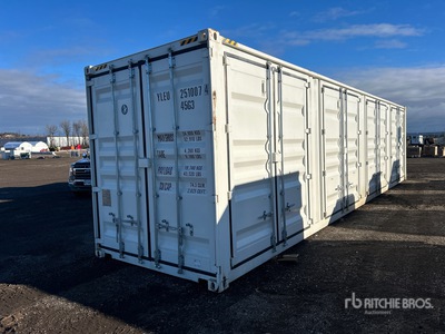 2025 40 ft High Cube Multi-Door Storage Container