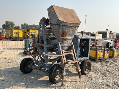 Self-Loading Betoniera portatile da cantiere
