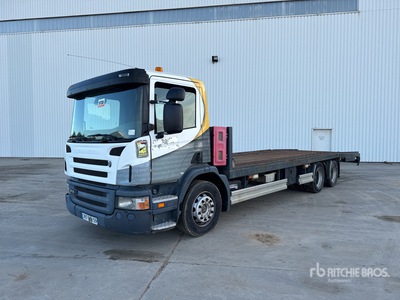 2005 Scania P270 6x2 Camion Plateau 6x2 Ciężarówka z płaską platformą
