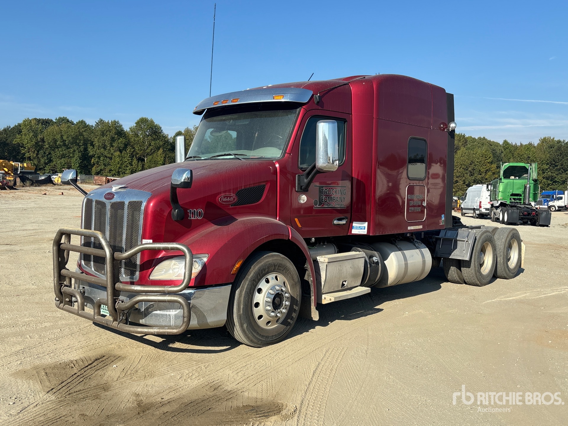 2020 Peterbilt 579 6x4 T/A Sleeper Truck Tractor