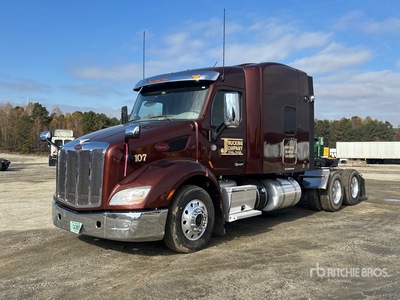2020 Peterbilt 579 6x4 Cabeza Tractora Cabina Dormitorio